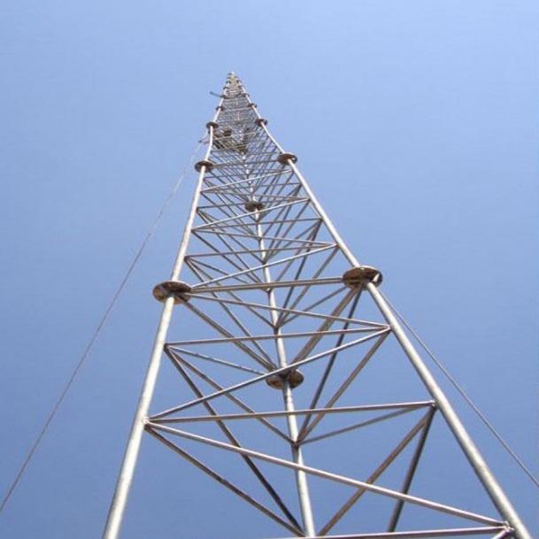 圆钢独立避圆闪雷针塔三热YGT柱钢避雷塔接带塔镀锌钢结构塔