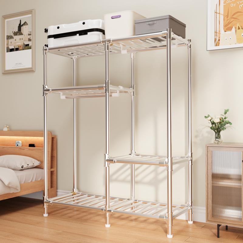 易衣简柜家用卧室WZ-hjgjt布柜出租2房简易组装衣橱新款0衣24结实