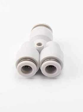 新款直销PYG三通变径接头气动管气动元件塑料弯通快插快插气路空