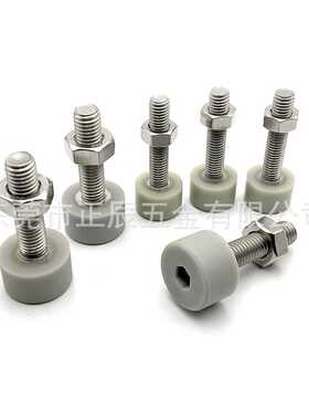 新款直销TDC66防撞减震聚氨酯止动螺栓SLUNA3 4 5 6 8 10带挡块螺