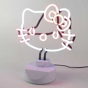 新款直销工厂复古玻璃管霓虹灯发光字母logo 背景墙商场店铺门头