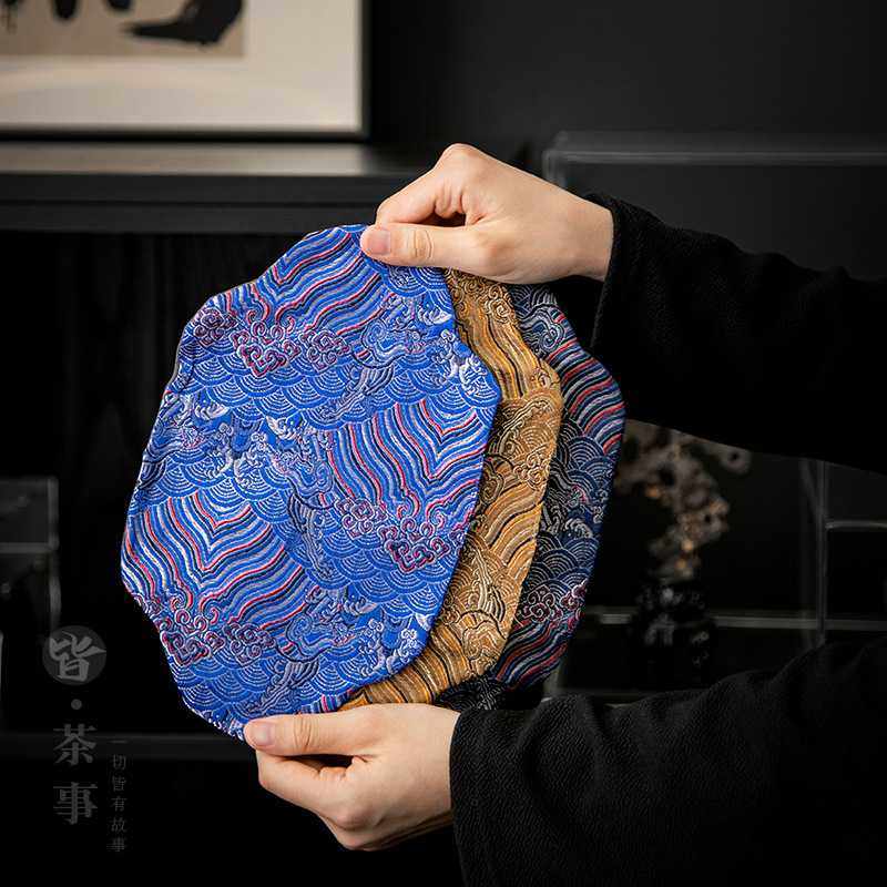 新款直销复古布艺茶席茶桌隔热垫新中式桌旗防水古典茶台布艺长条,居家布艺,茶席,淘宝优惠券,粉丝福利购,淘宝优惠卷