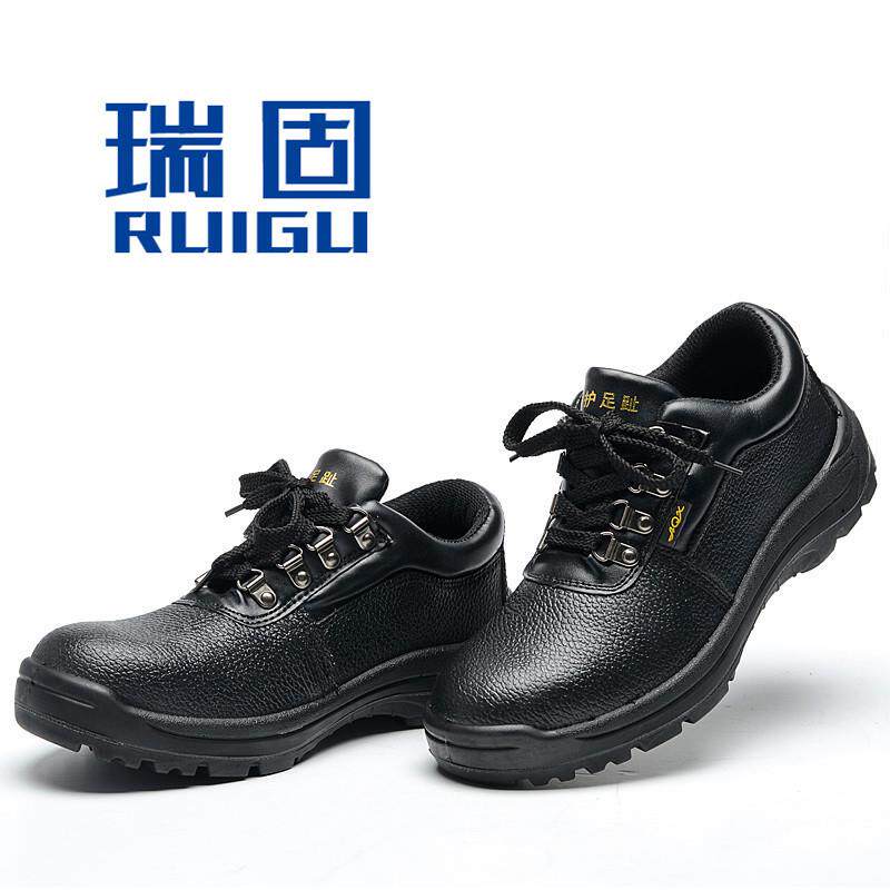 新款直销现货供应 PU注塑 劳保鞋 安全防护鞋 防砸防刺穿防滑 供