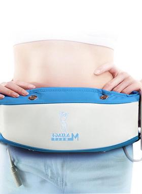 Massage waist belt leg shaking machine vibration hot compres