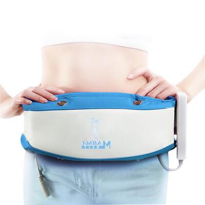 Massage waist belt leg shaking machine vibration hot compres