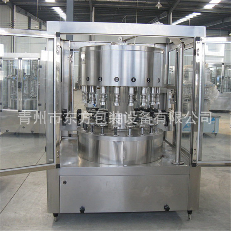 全自动电调白酒灌装设备 液体装瓶机 全自动18头电调高精度灌装机