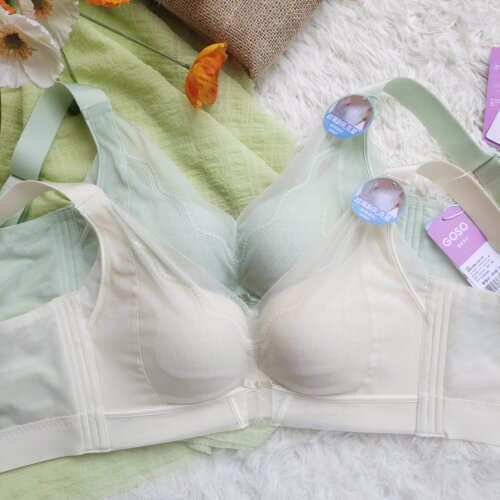 香蜜闺秀25212005无钢圈内衣超薄副乳克星C杯四排扣聚拢文胸女夏