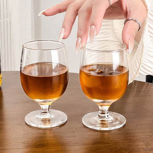 臻皿ins脚威士忌酒杯高级感简约