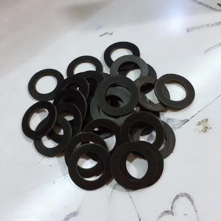 .供应黑色橡胶密封圈 耐油丁晴橡胶垫 不规则橡胶成型品 厂家