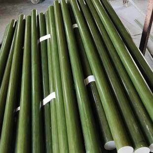 .环氧树脂棒 高强度高电压电气绝缘棒 绿色绝缘子芯棒