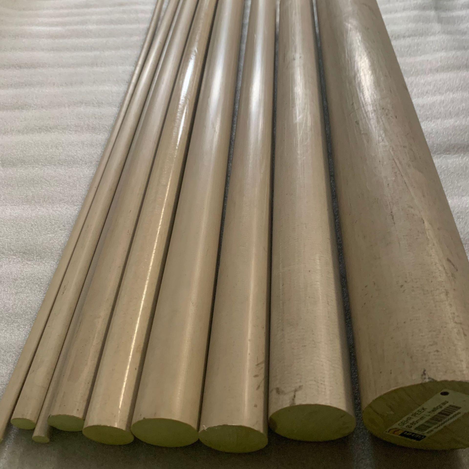 .加纤板 本色PPS 耐温塑料棒 聚苯硫醚 米白色