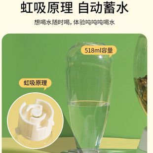自动饮水机超大容量狗粮喂食器猫咪饮水器防湿嘴三合一宠物碗