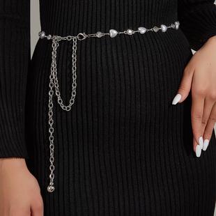 毛衣腰链女款冬季腰间配饰2025链条裤带装饰连衣裙子细腰带高级感