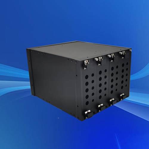 铝型材机箱氧化EXZ精黑色加工插密机卡箱