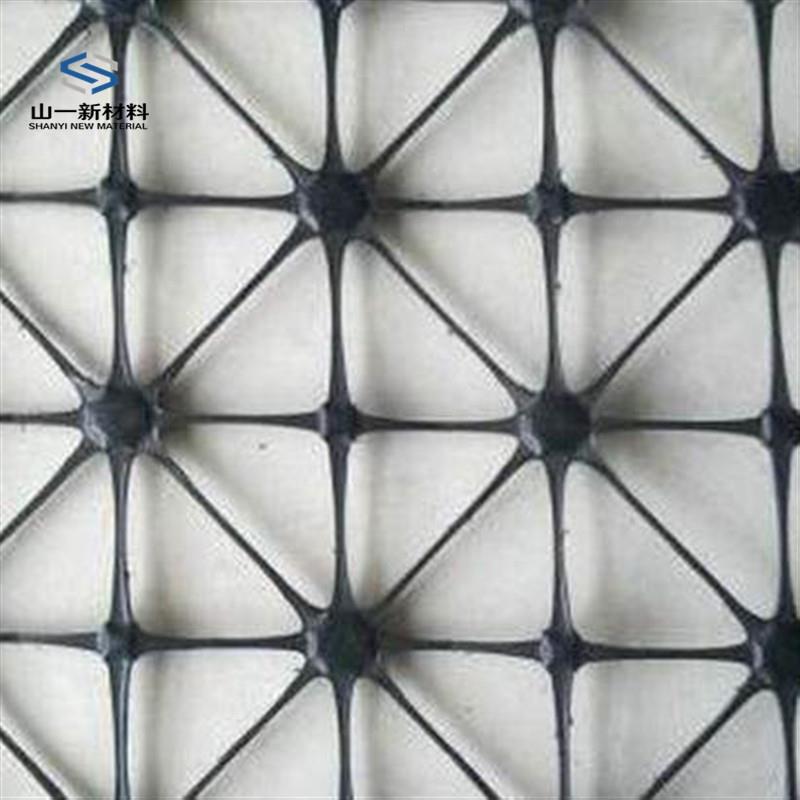 厂家现货大量多向土各工格HYP格栅 种规工格路面加筋多向土栅
