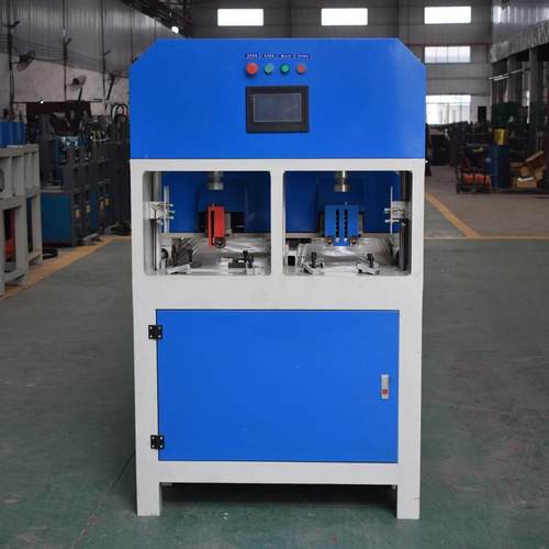 数控方全自动冲冲断孔机液压管自动切机全自动冲孔机护栏眼铁管打