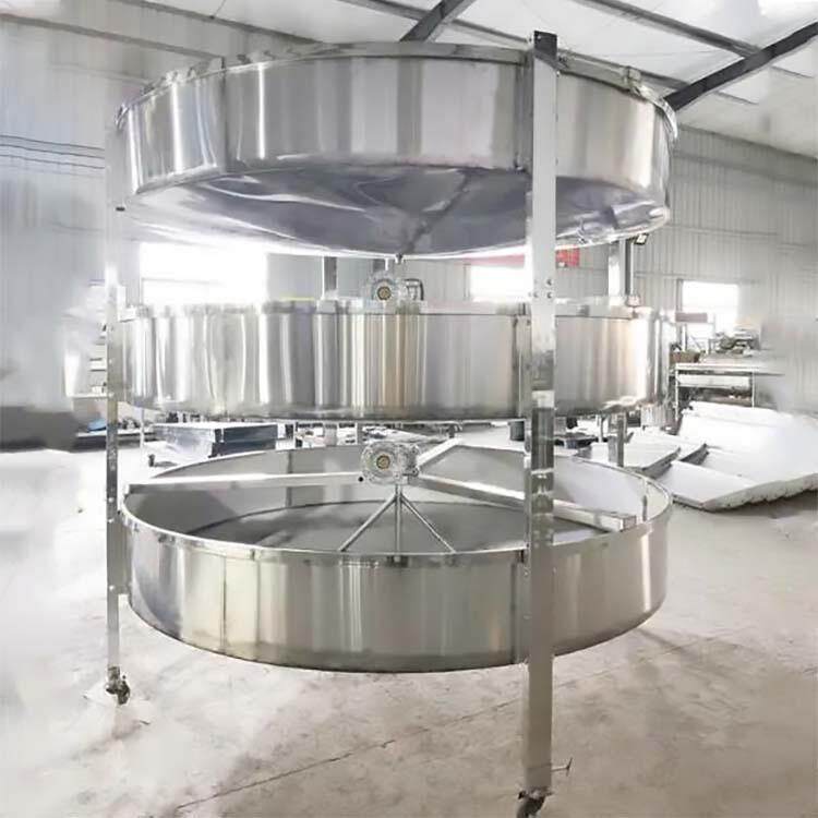 十面面浆沉淀304不袋锈池钢材质双器层凉皮浆水分离SFM容量大筒壁