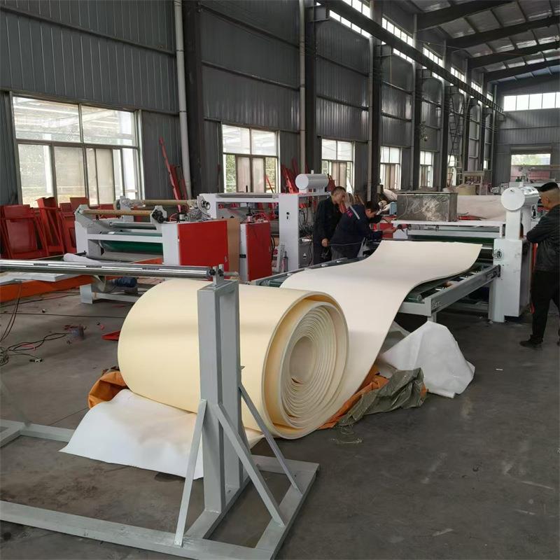 XPE珍海棉皮革复合珠机 密度板K T板贴面机软包平贴机EV硬A热熔胶