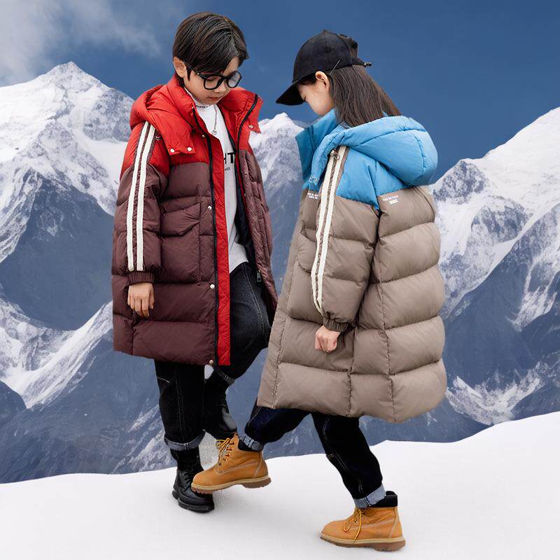 6男童7女童8长款宽松9加厚羽绒服10儿童11外套12大童13岁棉袄衣服