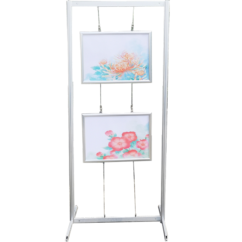 书画广告架移动折叠展板文化展板墙学校单位书法展示架屏风展览板