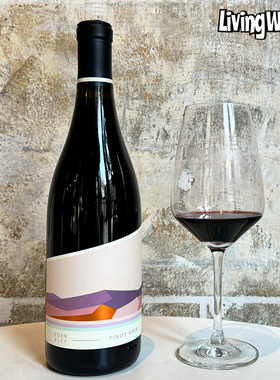 美国加州伊甸山谷酒庄黑比诺红葡萄酒蔓越莓红浆果果感圆润优雅