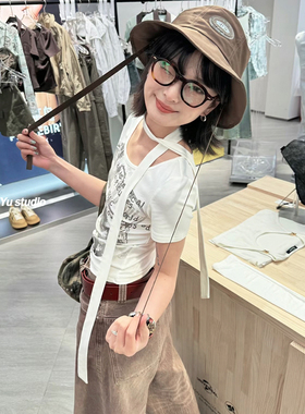 American美式极简细丝巾女y2k百搭纯色细围巾装饰绑发装饰细窄丝