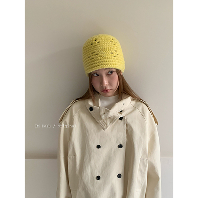 韩国ins博主同款包头帽