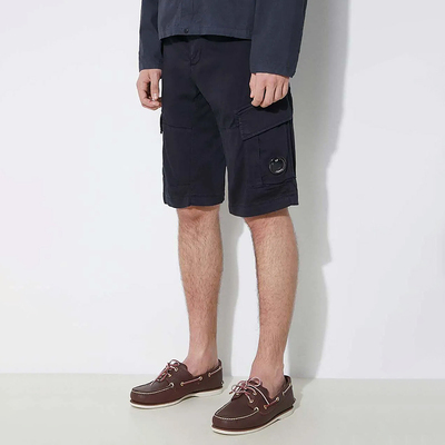 C.P镜片company纯色多袋工装短裤