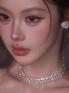 项链配礼服高级轻奢小众choker