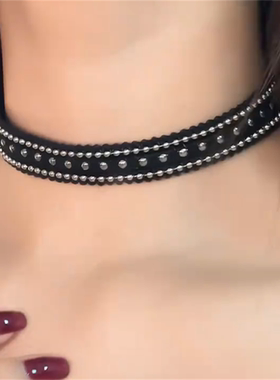 废土辣妹风choker项圈女