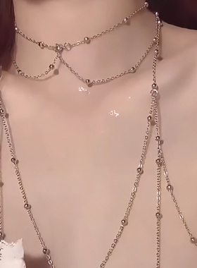 纯欲choker项链女胸链