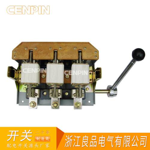 HR3ZGN-600/33柜侧体边操作刀熔开关HR3隔离开熔R关T0-600A断器组