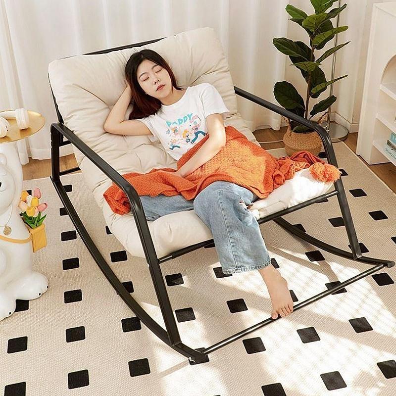位摇椅阳台椅单人觉沙发人懒人沙发可躺可双睡网红摇摇椅懒双人摇