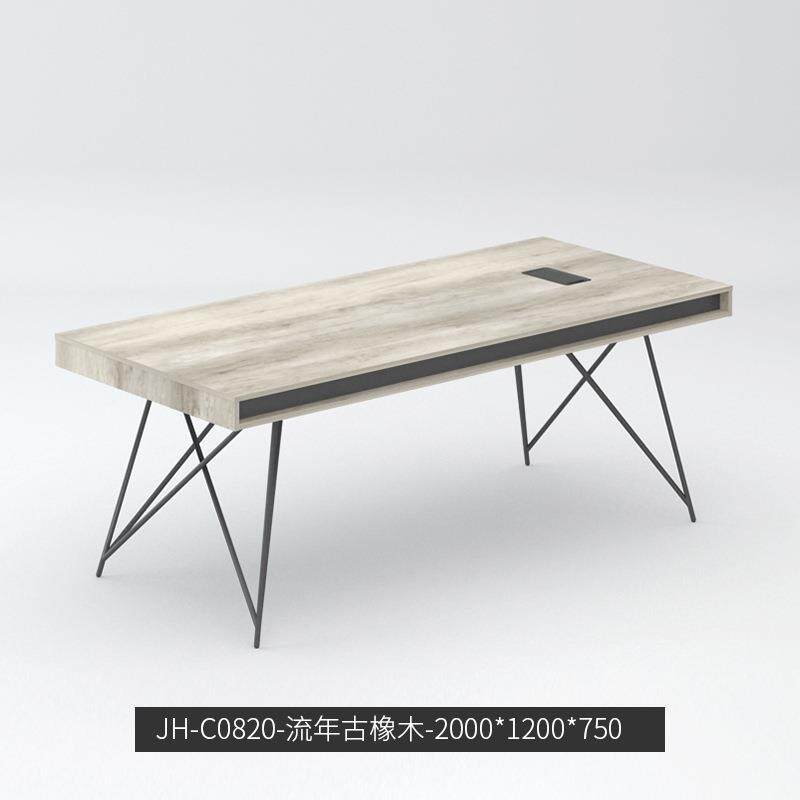 定办公室板会议桌会台会JH-C0820议议室职制员经理长方老形简约开