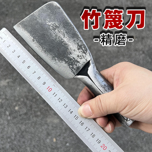 手工锻打篾匠刀破竹砍树小柴镰刀