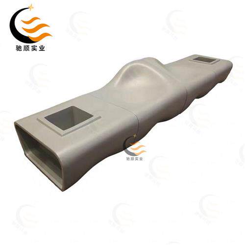 定制商场休闲座椅异形拼接创意组合户外玻璃钢坐凳公共休息区美陈