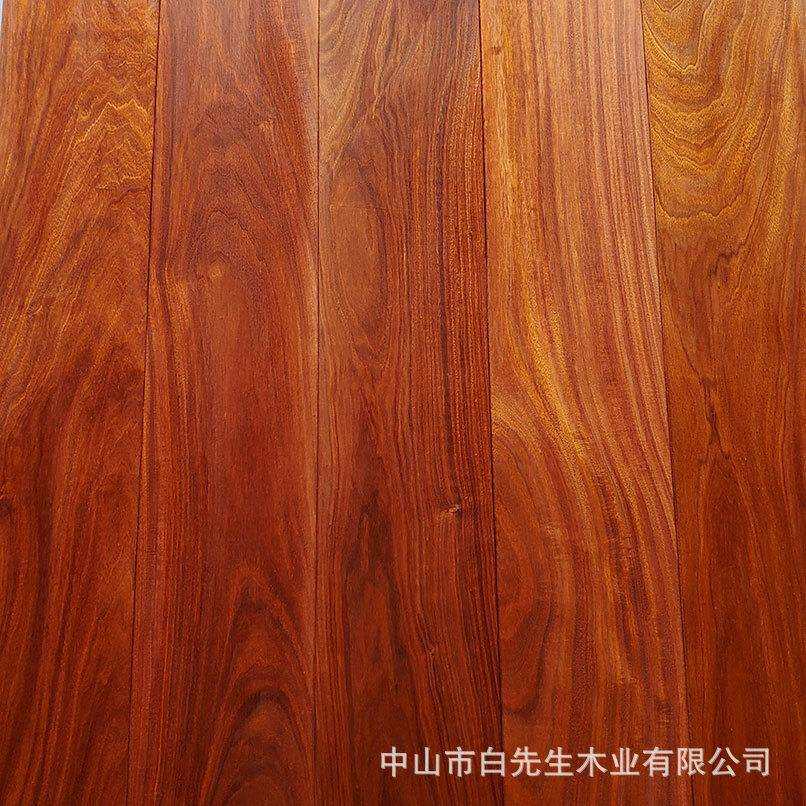 中山实木地板香脂木豆巴拉圭红檀香浓香味手擦木蜡油