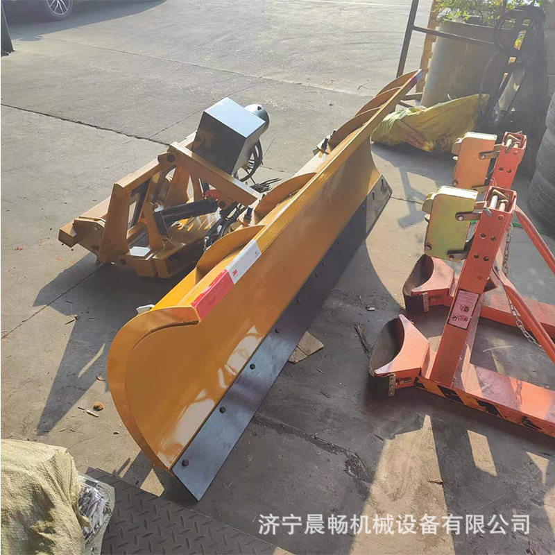 市政环卫除雪除冰铲 整体避障大型除雪铲车辆前置安装铲雪机除雪