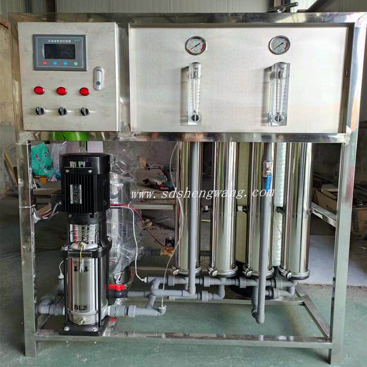 胜王水处理小型纯净水一体化反渗透设备全自动桶装饮用水售水机