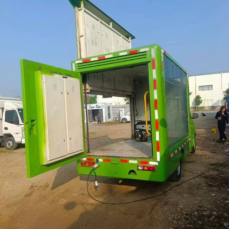 小型LED宣传车文艺演出流动舞台车 大型产品LED宣传车 文艺下乡