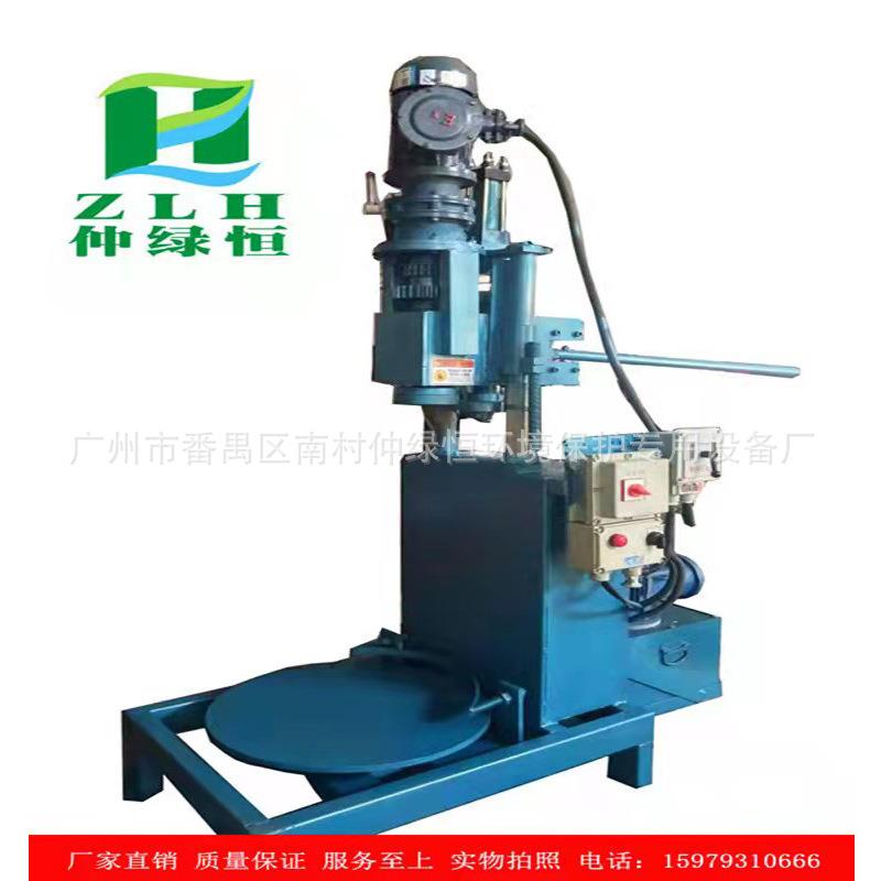 200L化工废旧油桶立式开桶机全自动切盖剖桶压平洗板机精压校平机