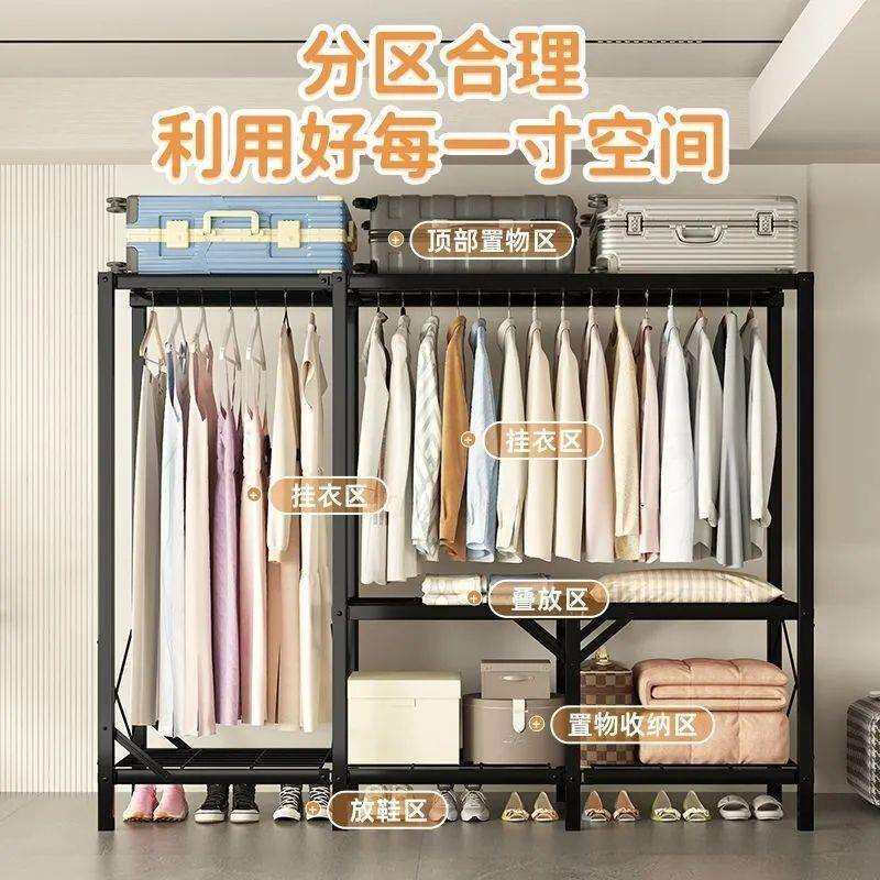 免安装折叠衣柜家用卧室简易衣柜结实组装加粗加厚布衣柜新款衣橱