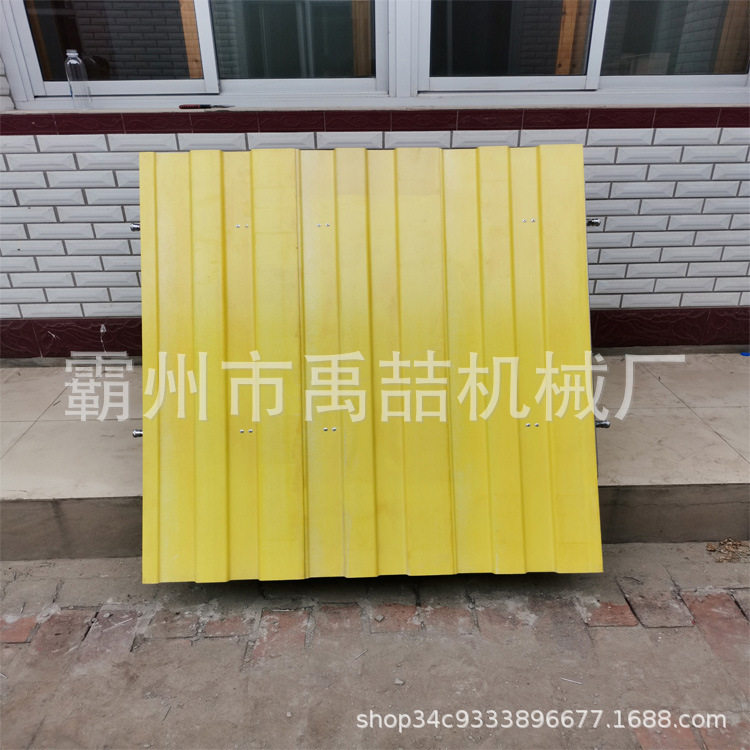 装配式折叠快速插接防汛子堤