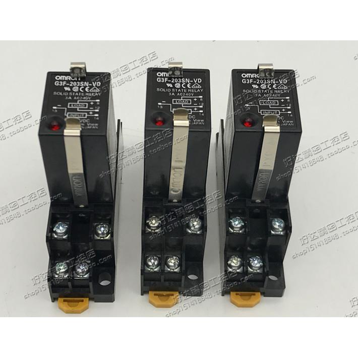 G3F-203SN-VD+PYF08A+PYC-1A现货固态继电器支持验货