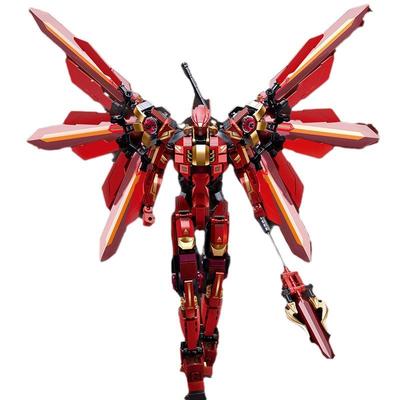 环太平洋机器人机甲系列战士复仇流浪者机器拼装积木益智儿童玩具