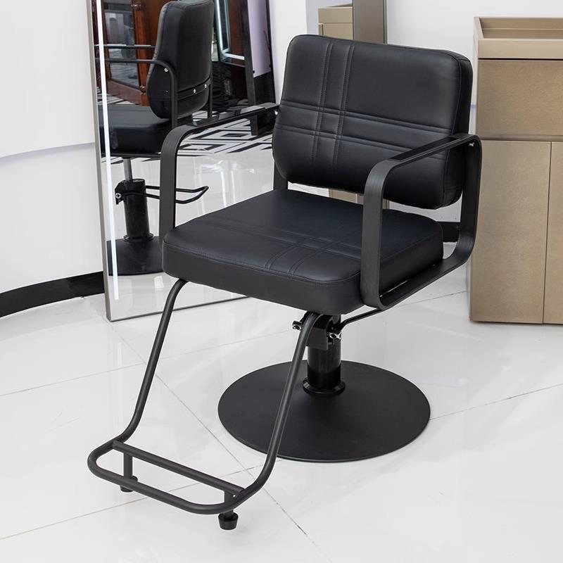 新款理发店椅子发廊专用高档剪发椅升降可放倒美发店烫染美发椅子