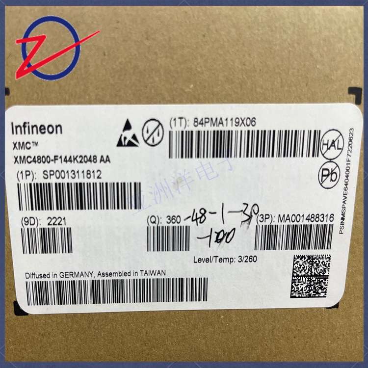 XMC4800-F144K2048 AA 封装LQFP-144微控制器MCU单片机电子元器件