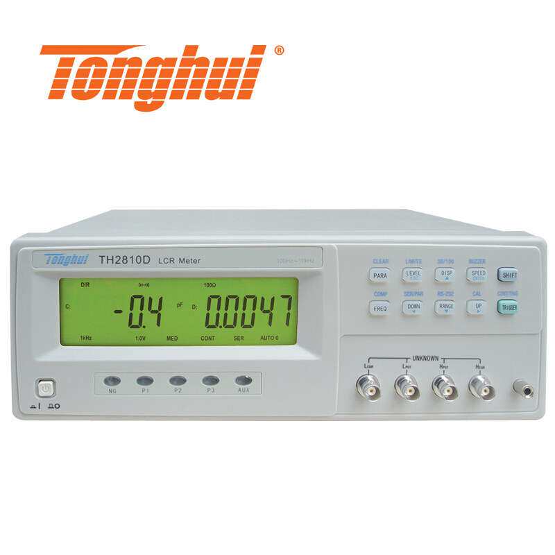 LCR数字电桥同惠TH2810D频率10kHz 5挡分选读数稳定快速TL2812D