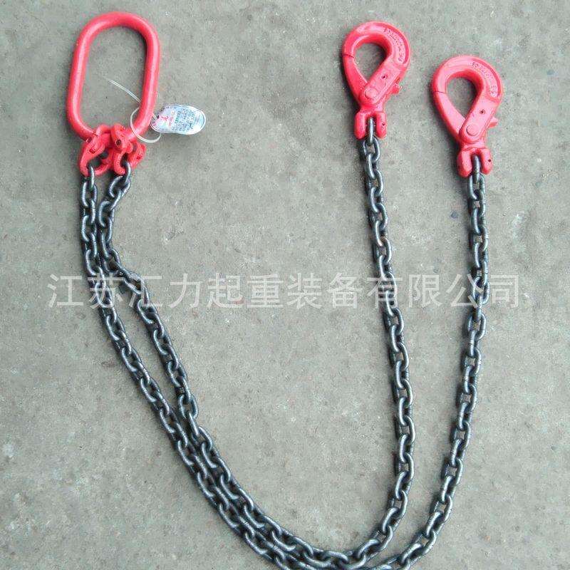 生产2腿链条索具5t2m两腿链条吊具2叉吊链
