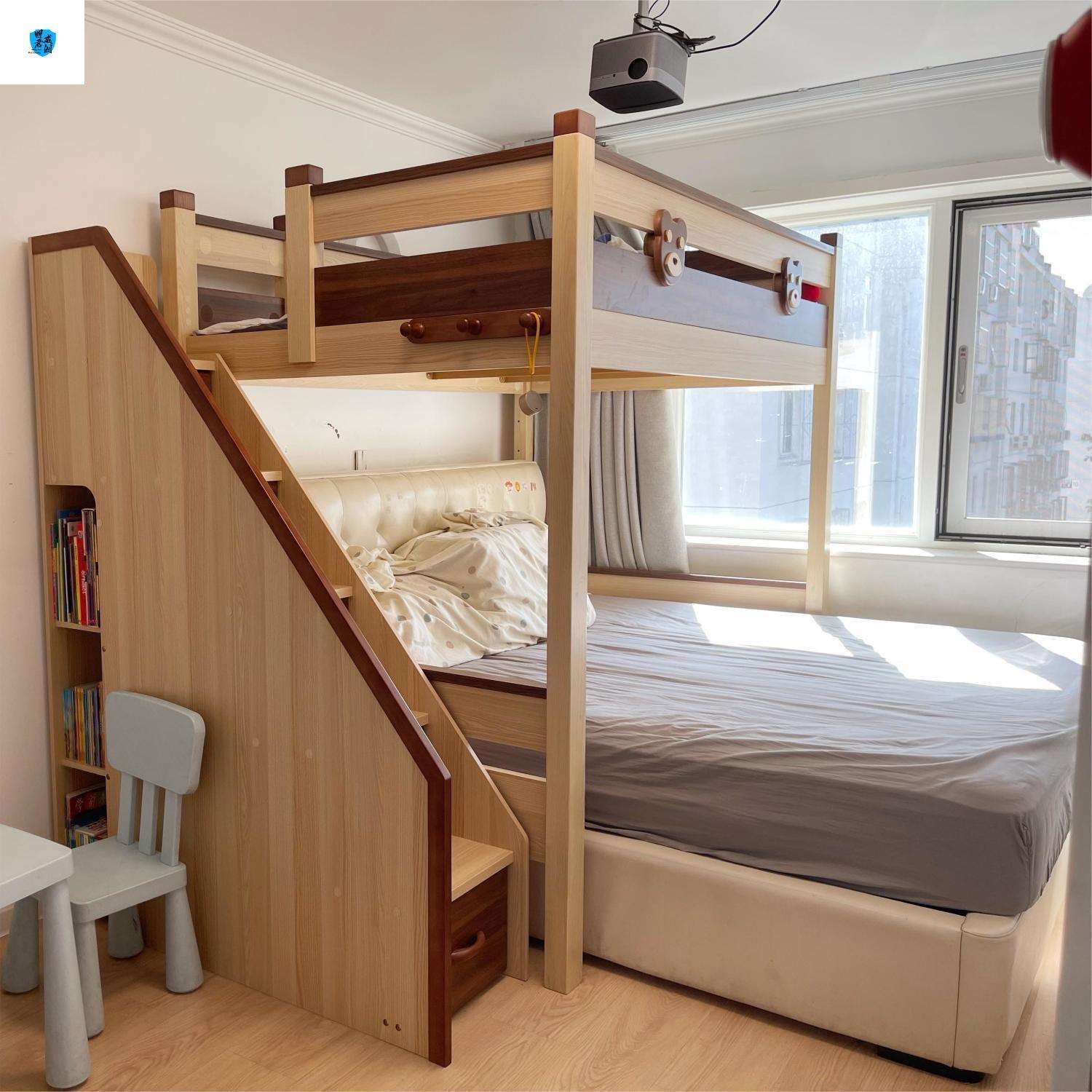 儿童床上下床交错式上下铺床二层成人上下床铺子母床高低床双层床